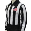 Smitty 2" Stripe Dye Sublimated Long Sleeve Football Referee Shirt