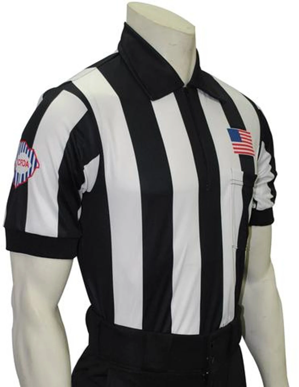 South Carolina SCFOA Short Sleeve Body Flex® Football Referee Shirt 1 South Carolina SCFOA Short Sleeve Body Flex® Football Referee Shirt