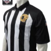 California CFOA 2 1/4"Stripe Short Sleeve Football Referee Shirt
