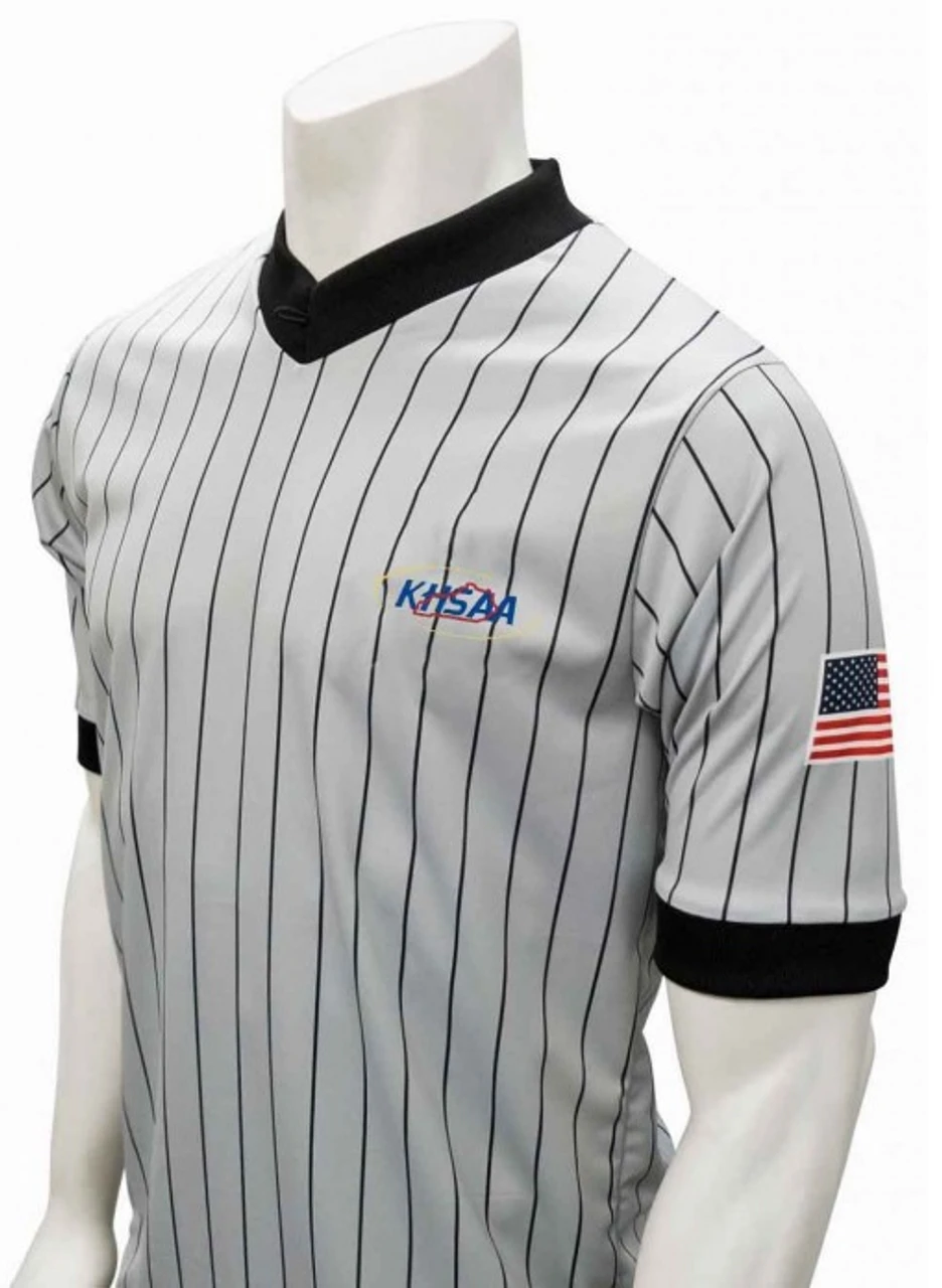 Kentucky KHSAA Dye Sublimated Wrestling Referee Shirt 1 Kentucky KHSAA Dye Sublimated Wrestling Referee Shirt