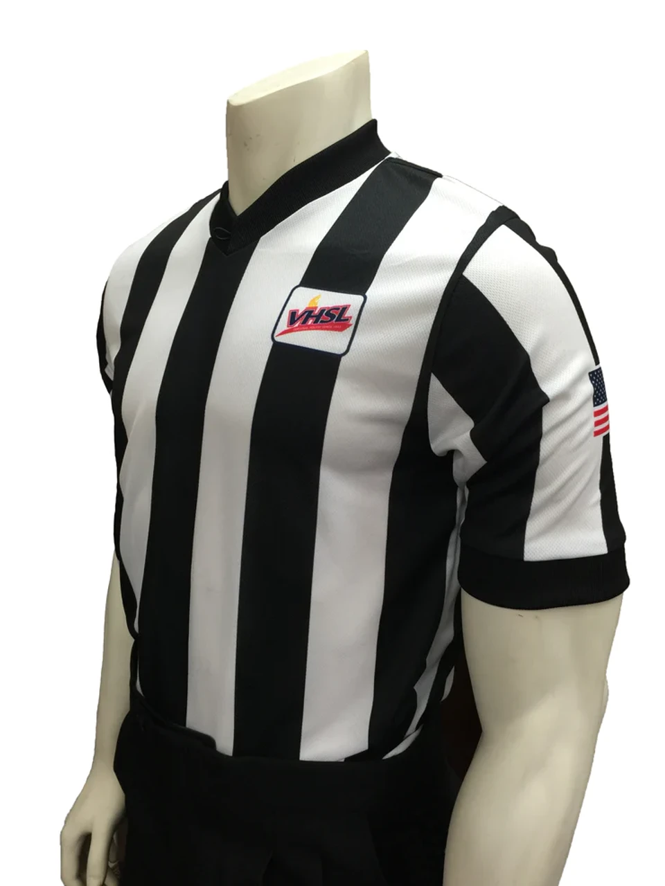 Virginia VHSA Dye Sublimated Basketball Referee Shirt 1 Virginia VHSA Dye Sublimated Basketball Referee Shirt