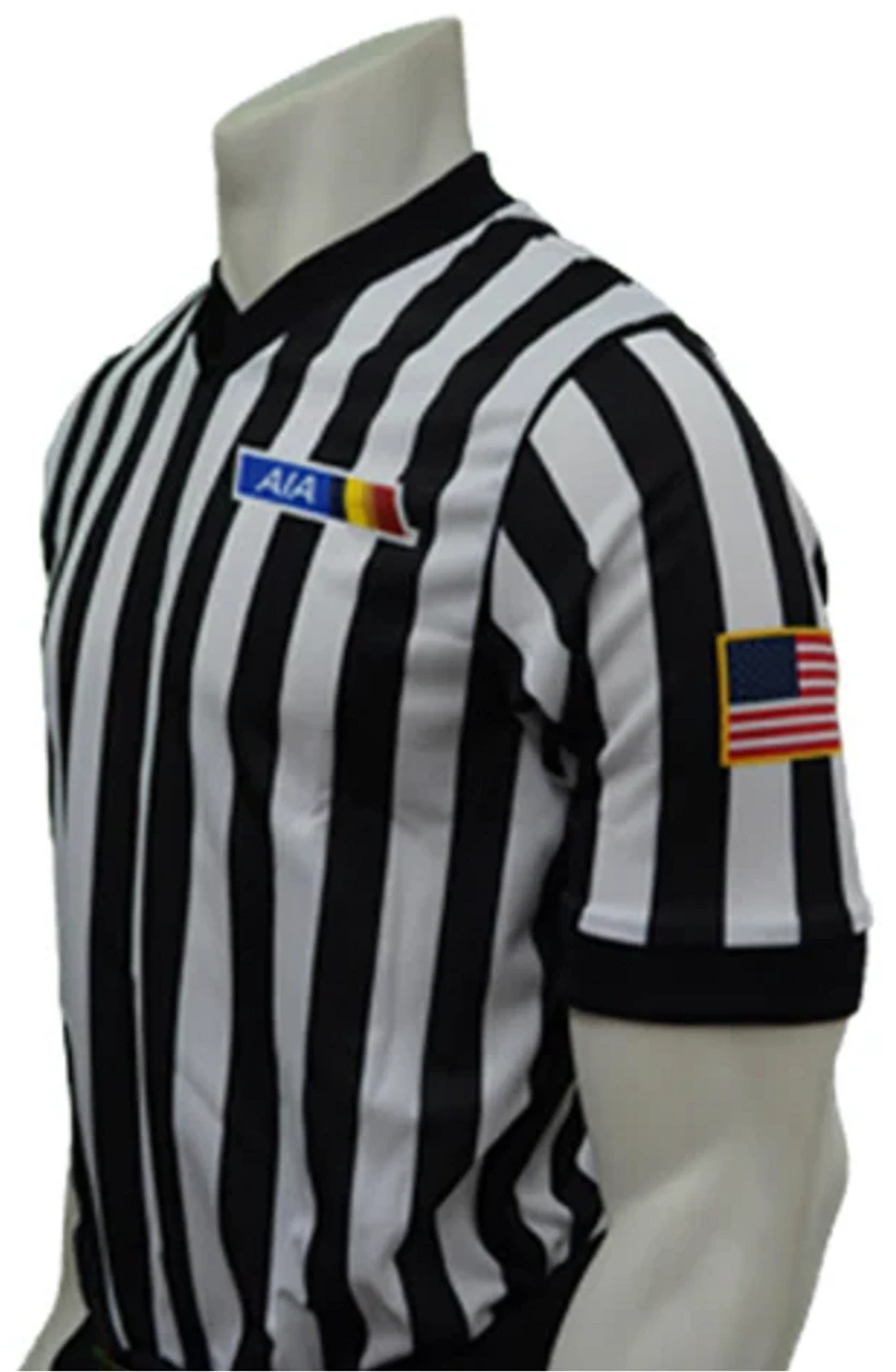 Arizona AIA Men's Body Flex® Basketball Referee Shirt 1 Arizona AIA Men's Body Flex® Basketball Referee Shirt