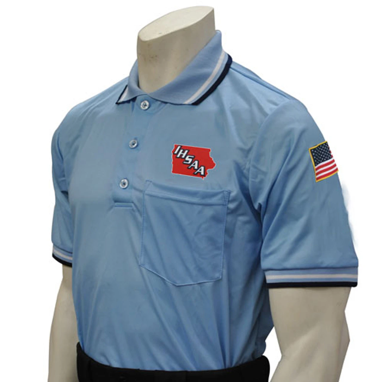 Iowa IHSAA Dye Sublimated Powder Umpire Shirt 1 Iowa IHSAA Dye Sublimated Powder Umpire Shirt