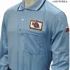 Nebraska NSAA Dye Sublimated Long Sleeve Powder Blue Umpire Shirt