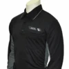 Arizona AIA Major League Style Black W/Charcoal Side Panel Long Sleeve Umpire Shirt