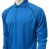 Smitty Men's Bright Blue Long Sleeve Volleyball Referee Shirt