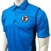 Minnesota MSHSL Men's Short Sleeve Bright Blue Volleyball/Swimming Referee Shirt