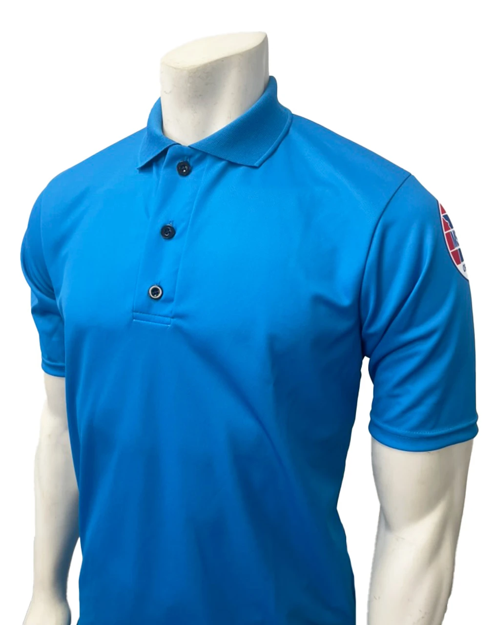Missouri MSHSAA Men's Bright Blue Volleyball Referee Shirt 1 Missouri MSHSAA Men's Bright Blue Volleyball Referee Shirt
