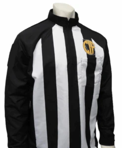 California CIF 2 1/4" Stripe Rainy Weather Long Sleeve Football Referee Shirt