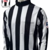 Kansas KSHSAA Foul Weather Long Sleeve Football Referee Shirt Reverse Flag