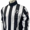 Minnesota MSHSL 2 1/4" Stripe Long Sleeve Cold Weather Football Referee Shirt