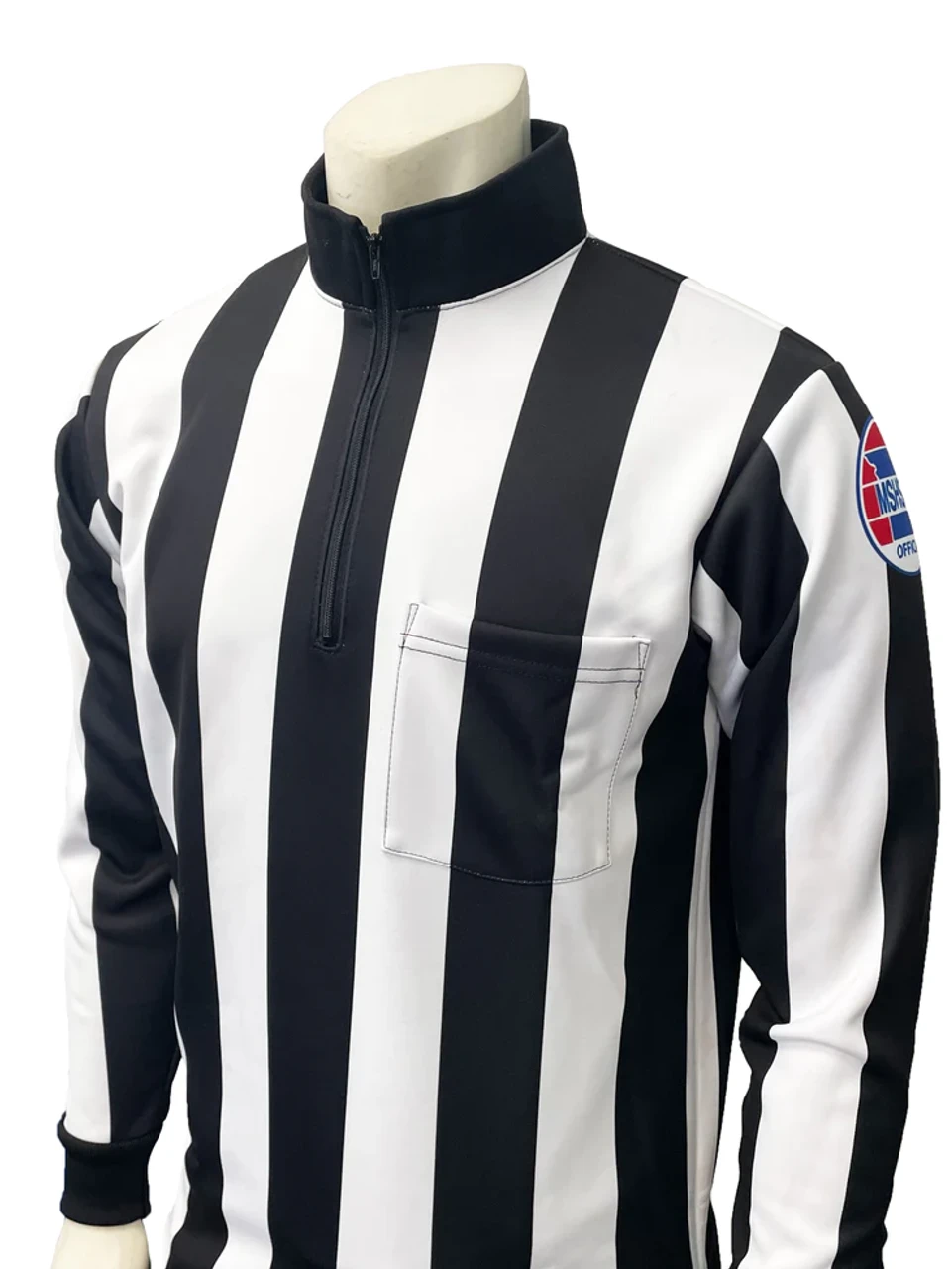 Missouri MSHSAA Foul Weather Long Sleeve Football Referee Shirt 1 Missouri MSHSAA Foul Weather Long Sleeve Football Referee Shirt