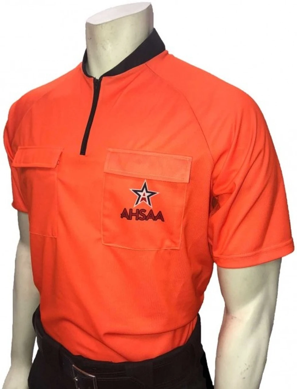 Alabama AHSAA Short Sleeve Fluorescent Orange Soccer Shirt 1 Alabama AHSAA Short Sleeve Fluorescent Orange Soccer Shirt