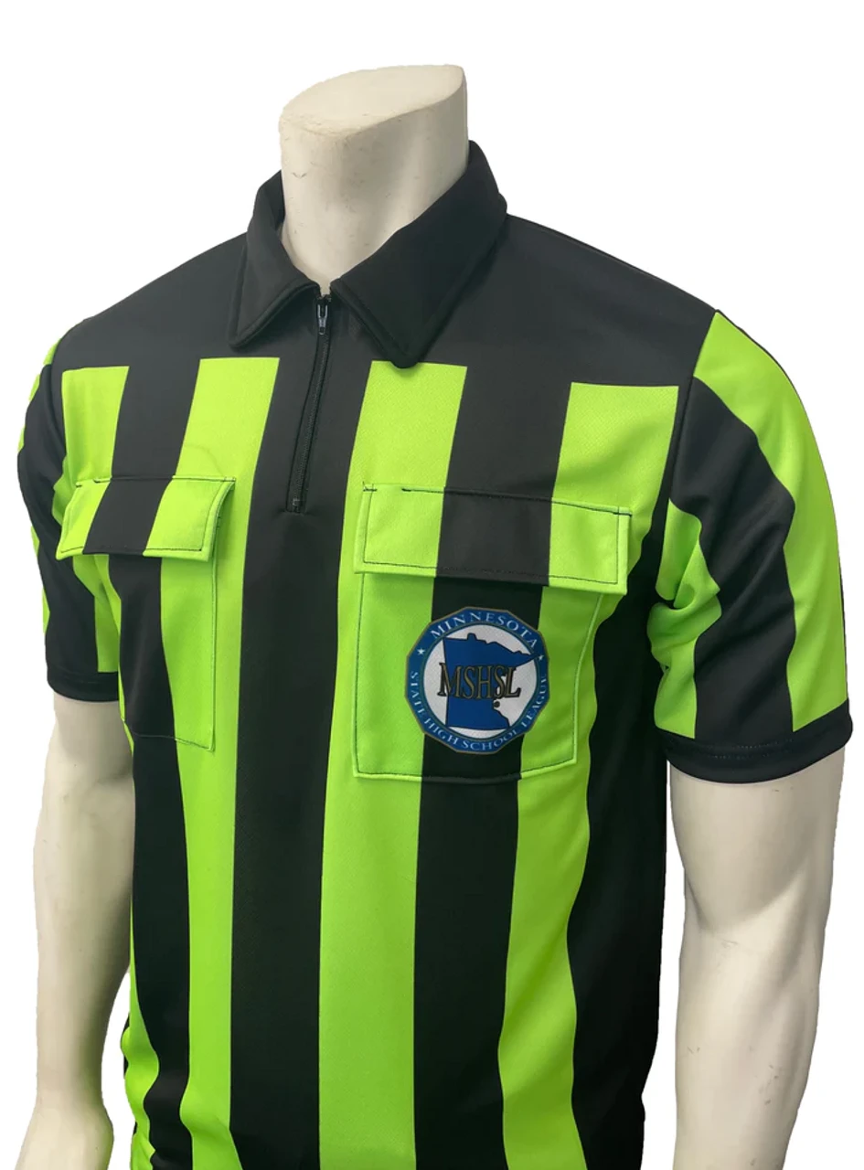 Minnesota Short Sleeve Soccer Referee Shirt 1 Minnesota Short Sleeve Soccer Referee Shirt