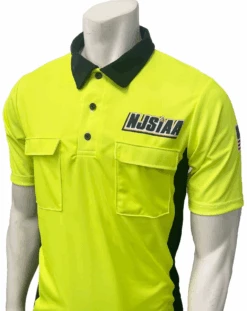 New Jersey NJSIAA Short Sleeve Men's Soccer Referee Shirt
