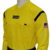 Louisiana LHSOA Yellow Long Sleeve Soccer Referee Shirt