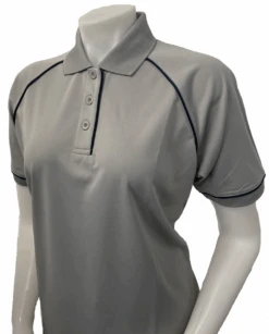 Smitty Officials Apparel Women's Grey Volleyball Referee Shirt