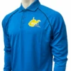 West Virginia SSAC Men's Bright Blue Long Sleeve Volleyball Referee Shirt