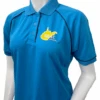 West Virginia SSAC Women's Bright Blue Short Sleeve Volleyball Referee Shirt