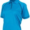 Smitty Women's Bright Blue Short Sleeve Volleyball Referee Shirt