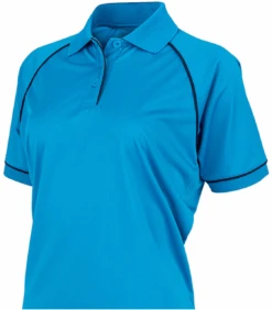 Smitty Women's Bright Blue Short Sleeve Volleyball Referee Shirt