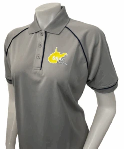 West Virginia SSAC Women's Grey Short Sleeve Volleyball Referee Shirt