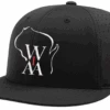 Wisconsin WIAA Black Ignite Performance LT Flex-Fit 4-stitch Umpire Plate Cap