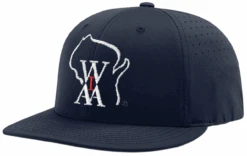 Wisconsin WIAA Navy Ignite Performance LT Flex-Fit 4-stitch Umpire Plate Cap