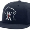 Wisconsin WIAA Navy Ignite Performance LT Flex-Fit 6-stitch Combo Umpire Cap