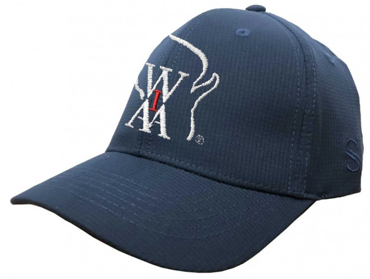 Wisconsin WIAA Smitty Navy Mesh 6-stitch Combo Umpire Cap 1 Wisconsin WIAA Smitty Navy Mesh 6-stitch Combo Umpire Cap