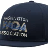 Washington WOA Navy Ignite LT Laser Performance 4-stitch Umpire Cap