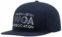 Washington WOA Navy Ignite LT Laser Performance 4-stitch Umpire Cap