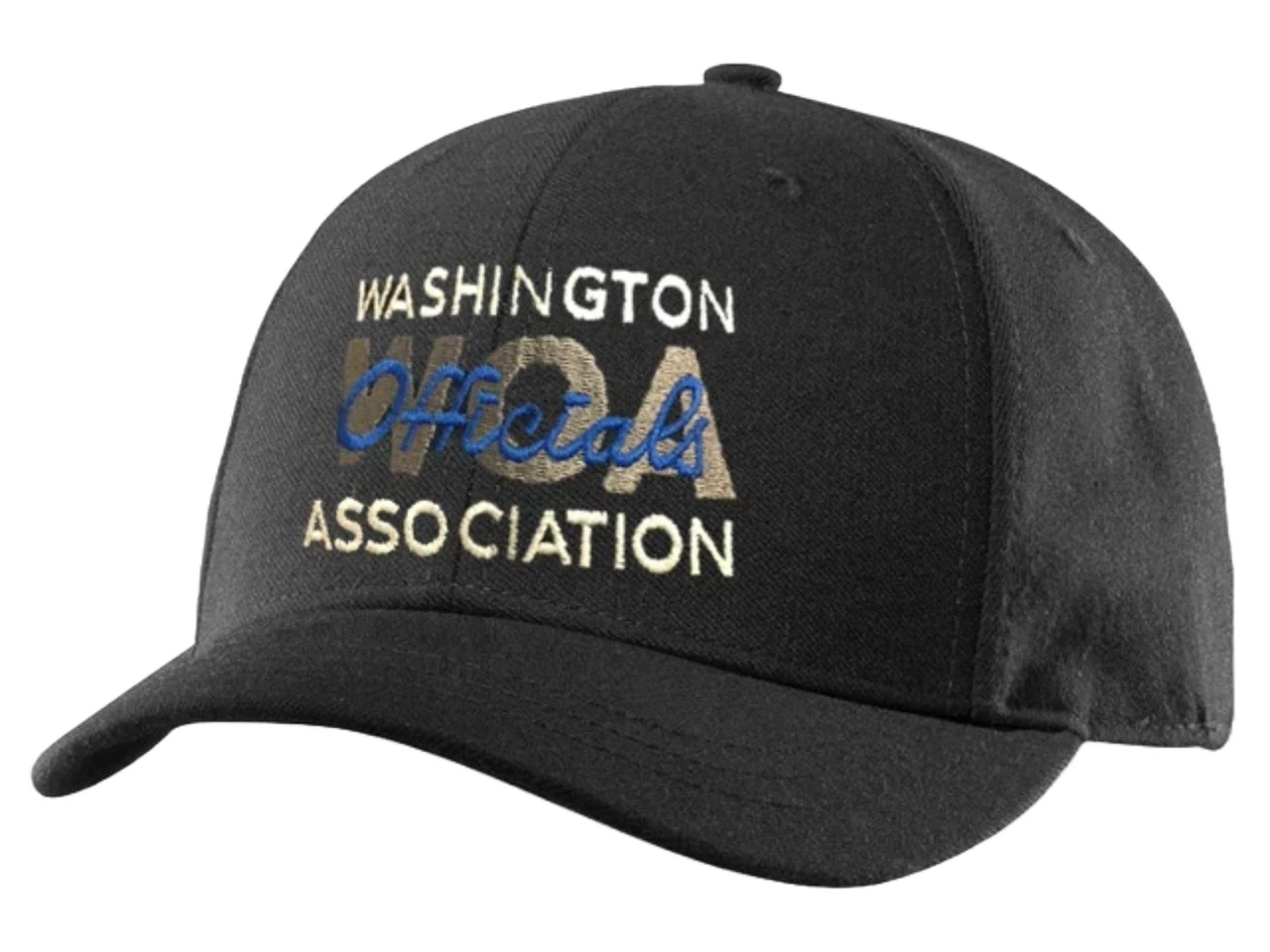 Washington WOA Black Pulse Flex Fit 8-stitch Umpire Base Cap 1 Washington WOA Black Pulse Flex Fit 8-stitch Umpire Base Cap