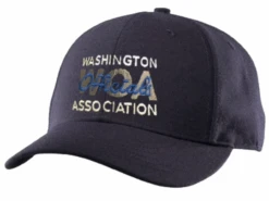Washington WOA Navy Pulse Flex Fit 4-stitch Umpire Plate Cap